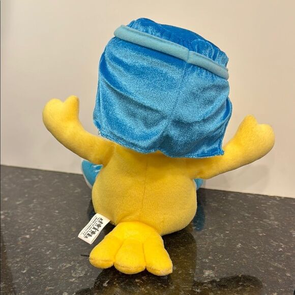 Yellow and Blue Plush Duck Toy - Picture 4 of 8